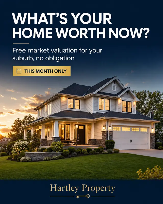 Generated real estate ad: What's your home worth now?