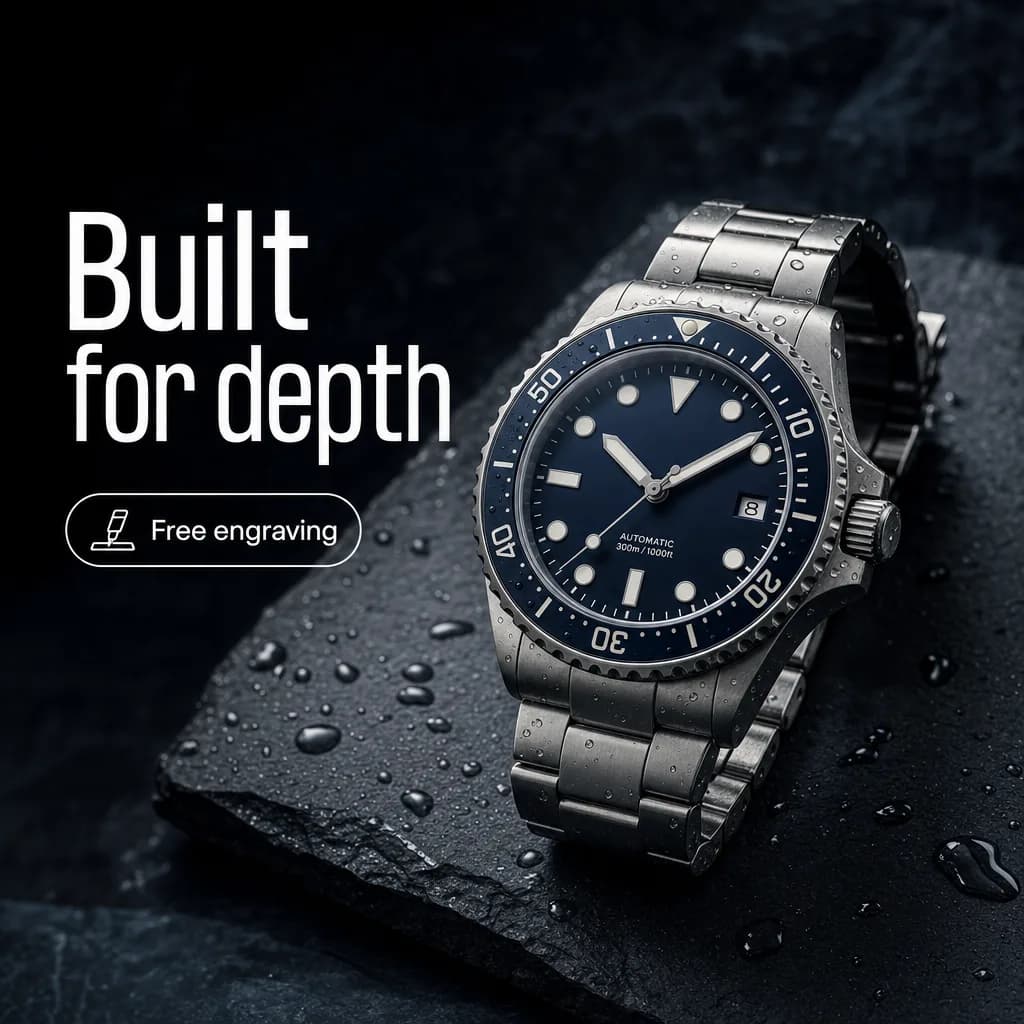 Generated watch ad: Built for depth